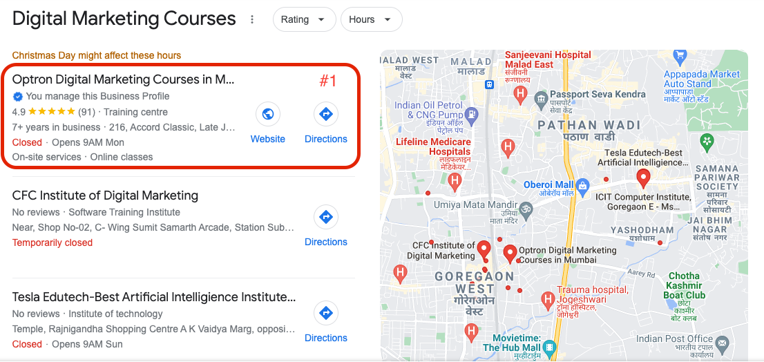 Digital Marketing courses in Goregaon